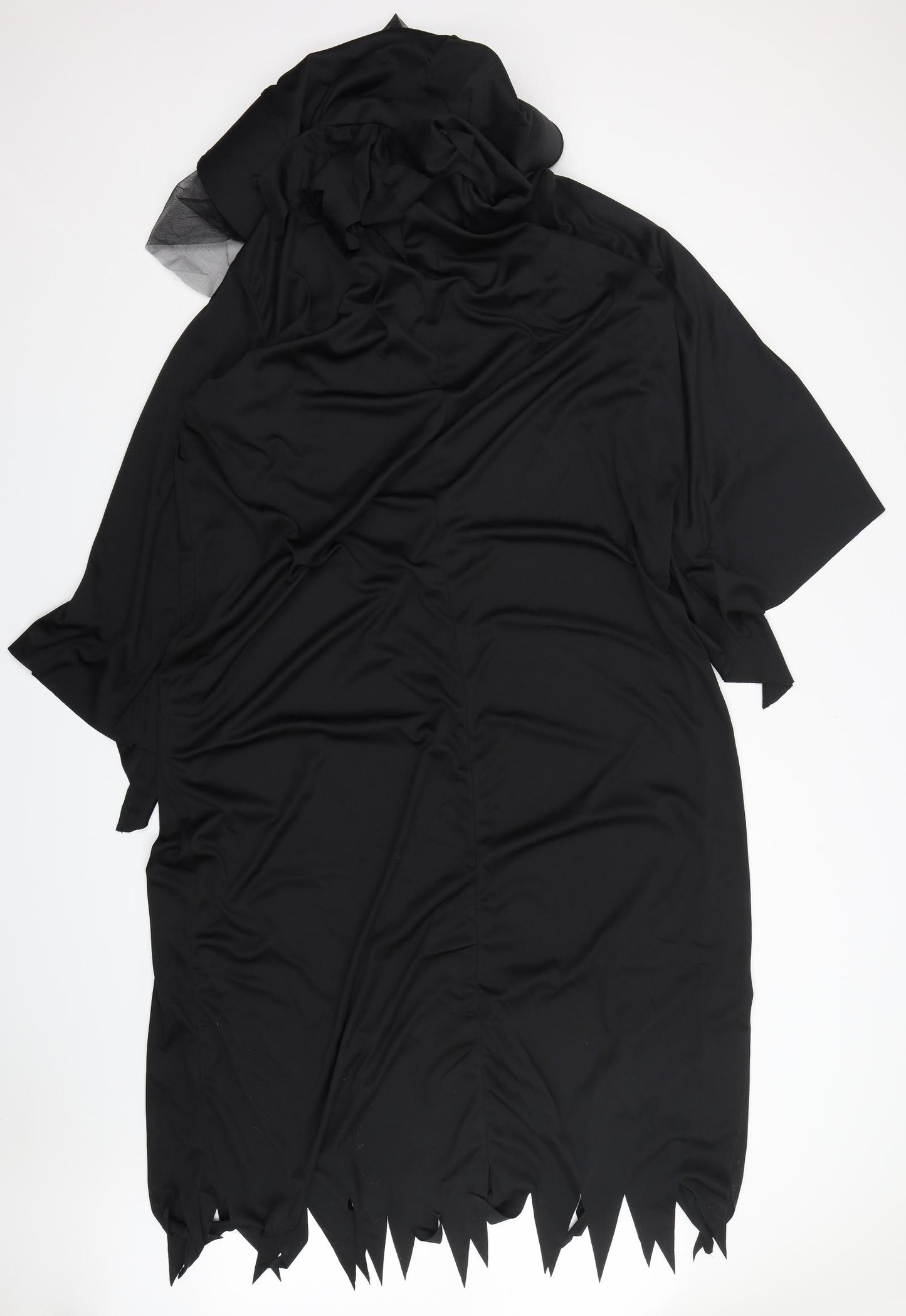 Amscan Womens Black  Polyester A-Line  One Size  Round Neck  - Grim Reaper Costume