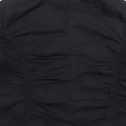 United Colors of Benetton Boys Black   Jacket  Size XS  Zip