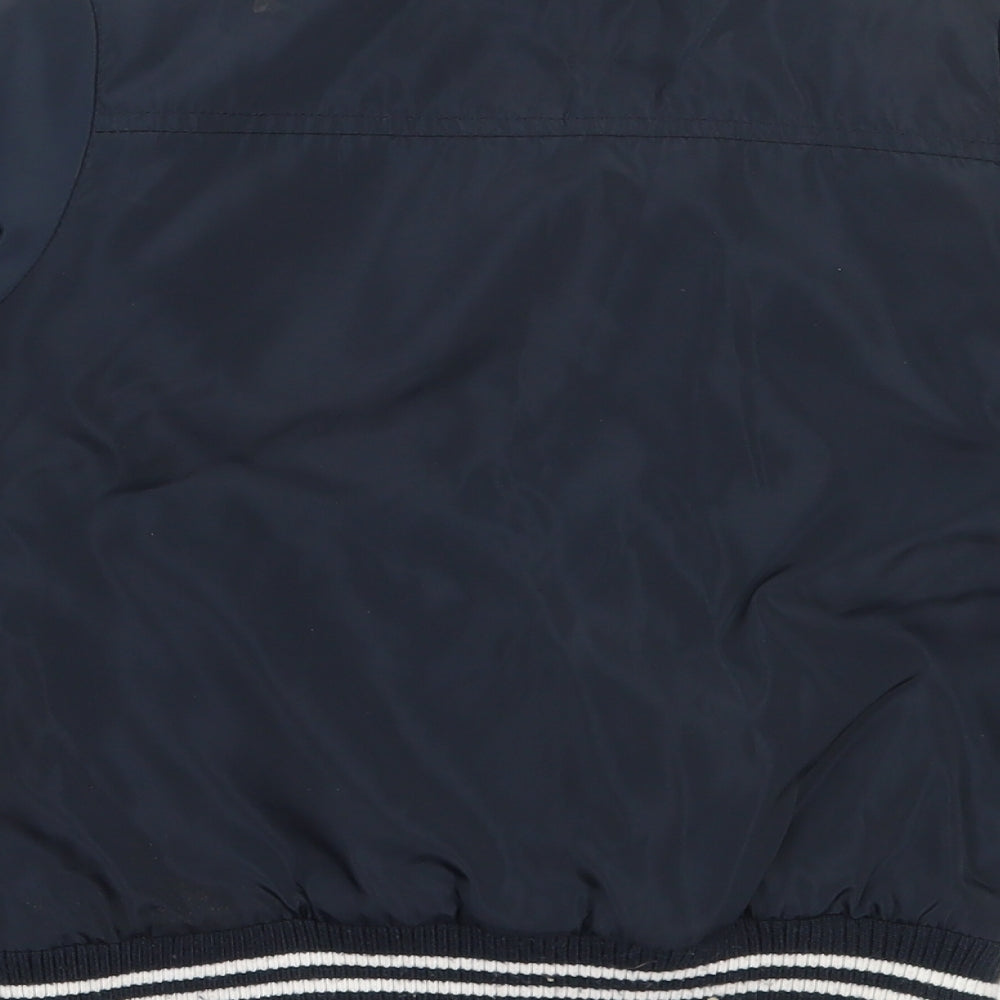Mothercare Boys Blue   Bomber Jacket Coat Size 4-5 Years  Zip