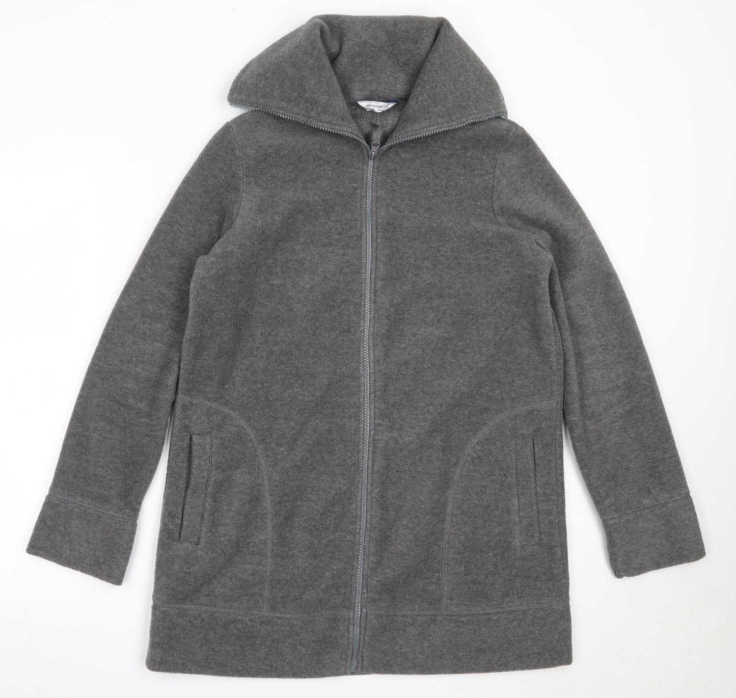 Atmosphere Womens Grey   Jacket  Size 12  Zip