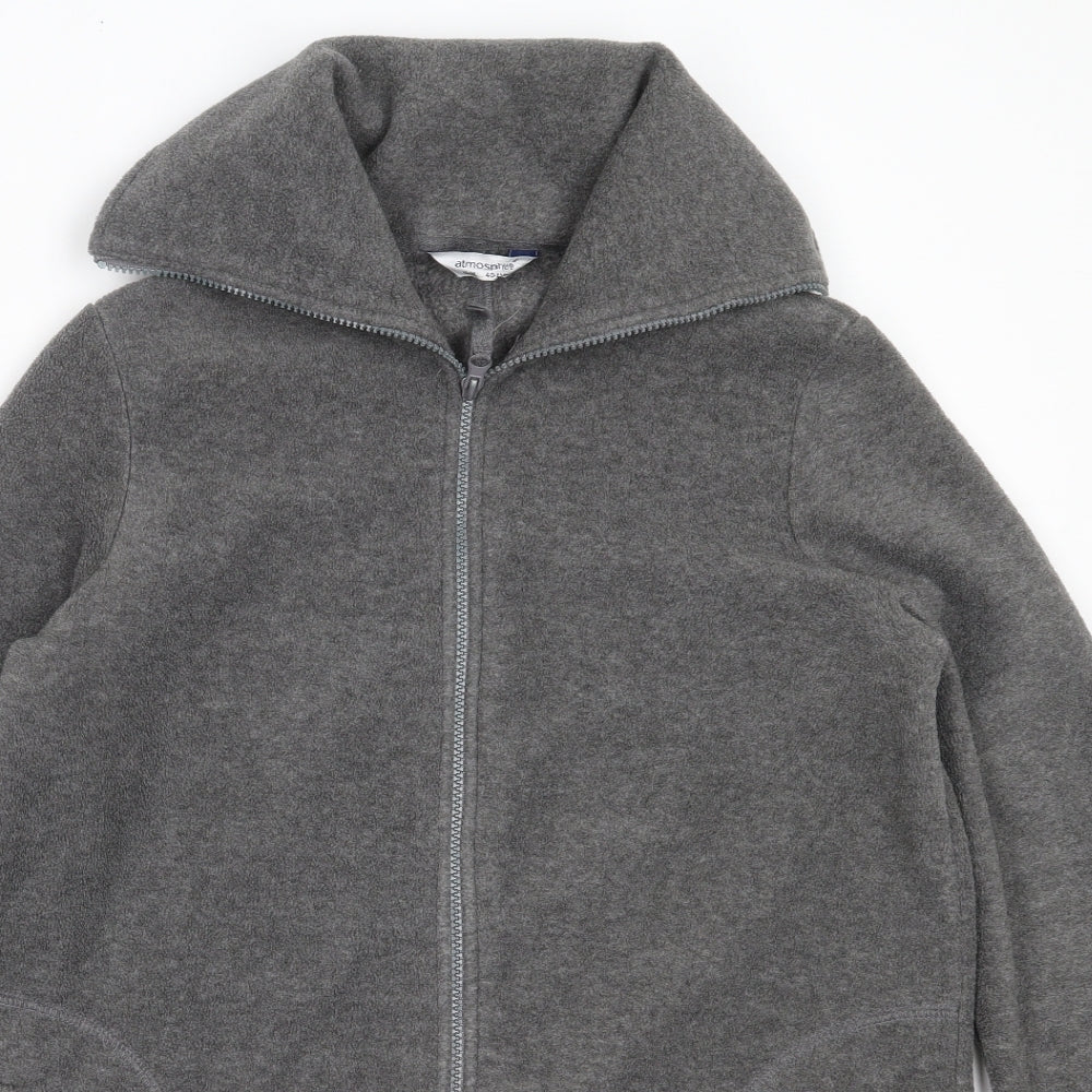 Atmosphere Womens Grey   Jacket  Size 12  Zip