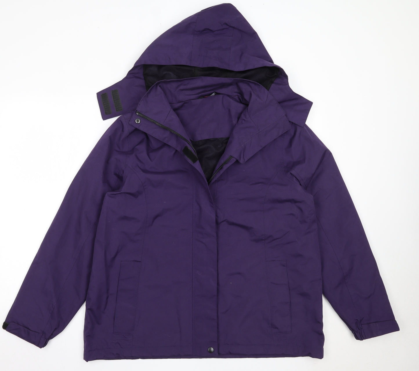 Yours Womens Purple   Windbreaker Coat Size 18  Zip