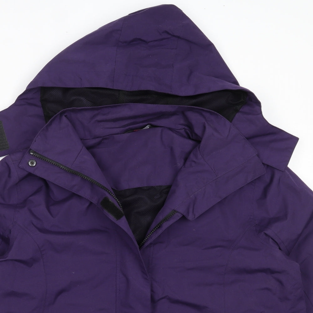 Yours Womens Purple   Windbreaker Coat Size 18  Zip