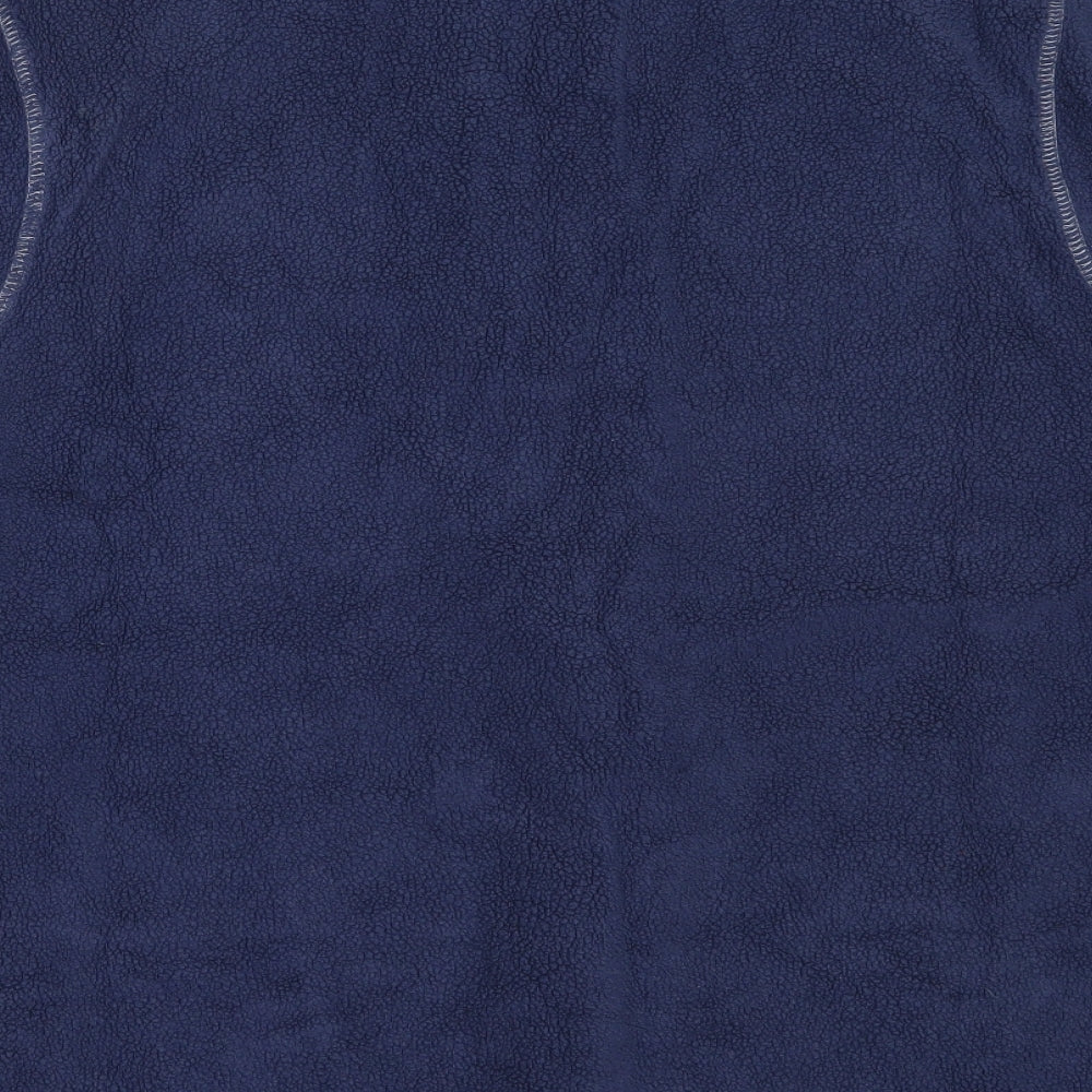 Boden Womens Blue  Polyester Henley Sweatshirt Size 22