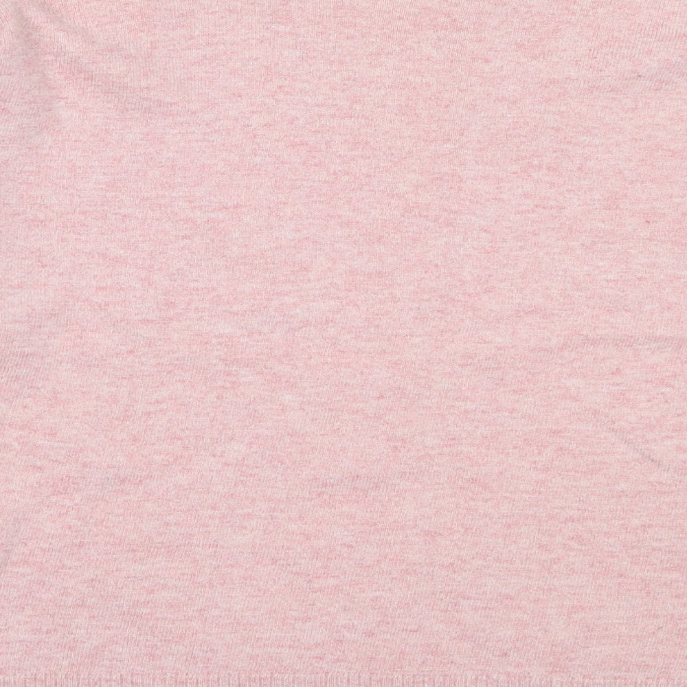 INC International Concepts Womens Pink Round Neck  Cotton Pullover Jumper Size S