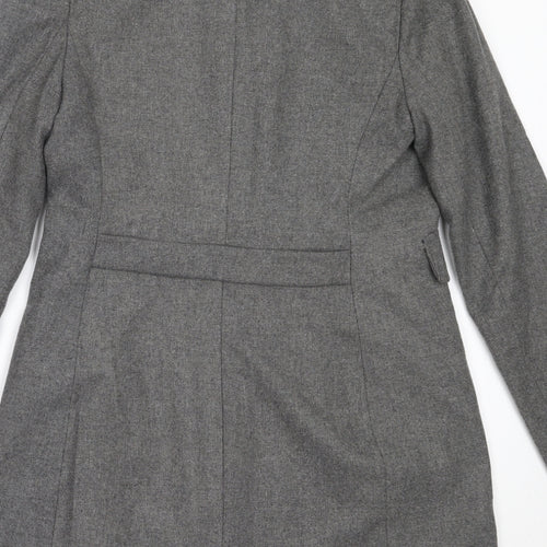 Waipai Womens Grey   Overcoat Coat Size 40