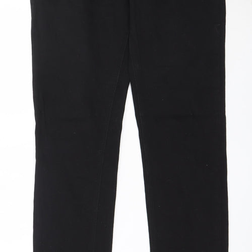 Seyoo Womens Black  Cotton Skinny Jeans Size 31 in L32 in Regular
