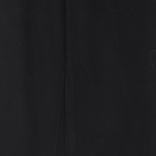 Seyoo Womens Black  Cotton Skinny Jeans Size 31 in L32 in Regular