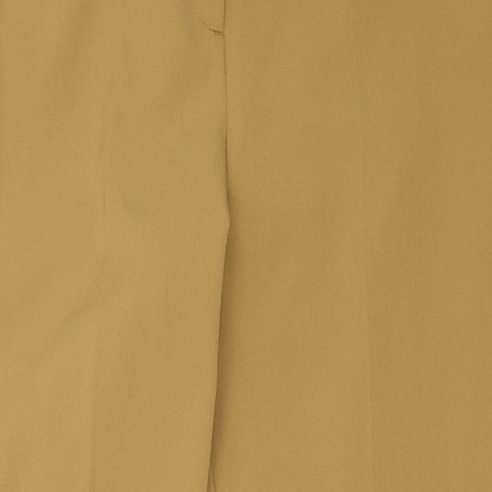 KATE Womens Beige  Polyester Trousers  Size 20 L29.5 in Regular