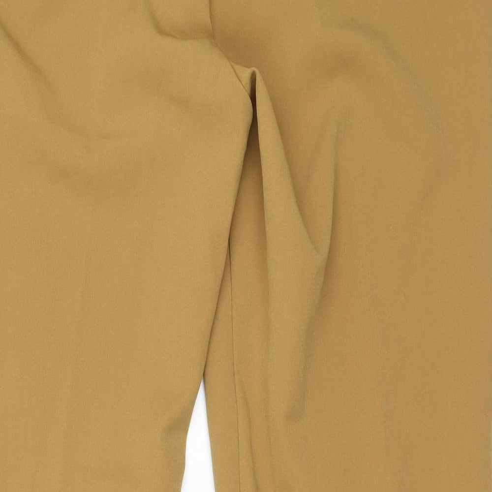 KATE Womens Beige  Polyester Trousers  Size 20 L29.5 in Regular