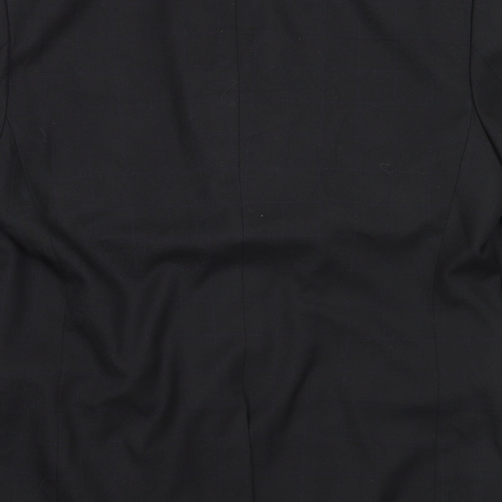 Wilson Mens Black  Polyester Jacket Blazer Size L