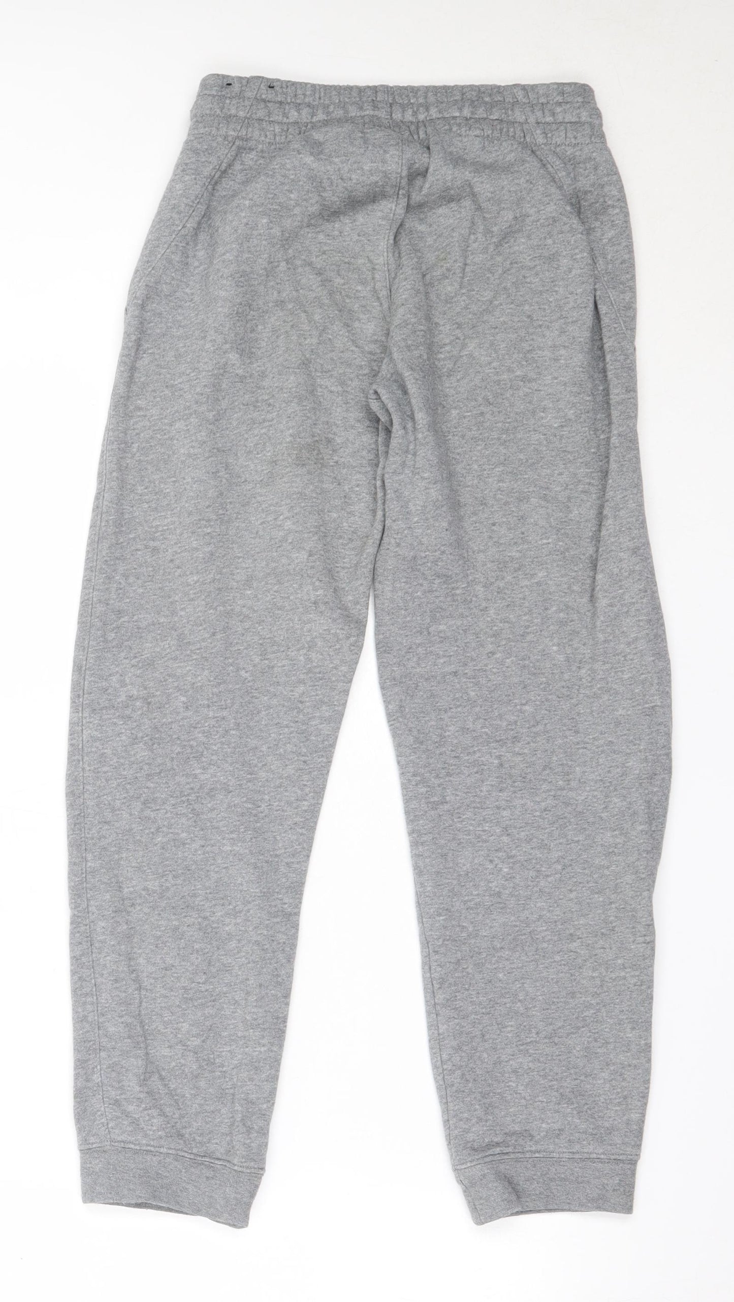 Nike Boys Grey  Cotton Jogger Trousers Size 11-12 Years  Regular