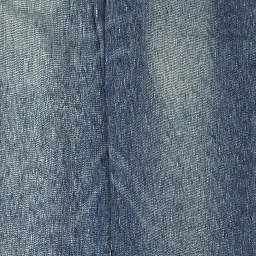 Nature of Denim Mens Blue  Cotton Straight Jeans Size 32 in L32 in Regular