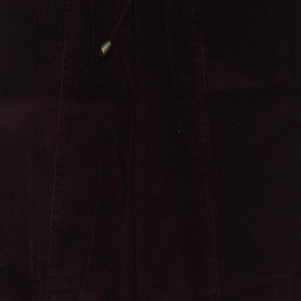 EWM Womens Red  Cotton Trousers  Size 16 L27 in Regular