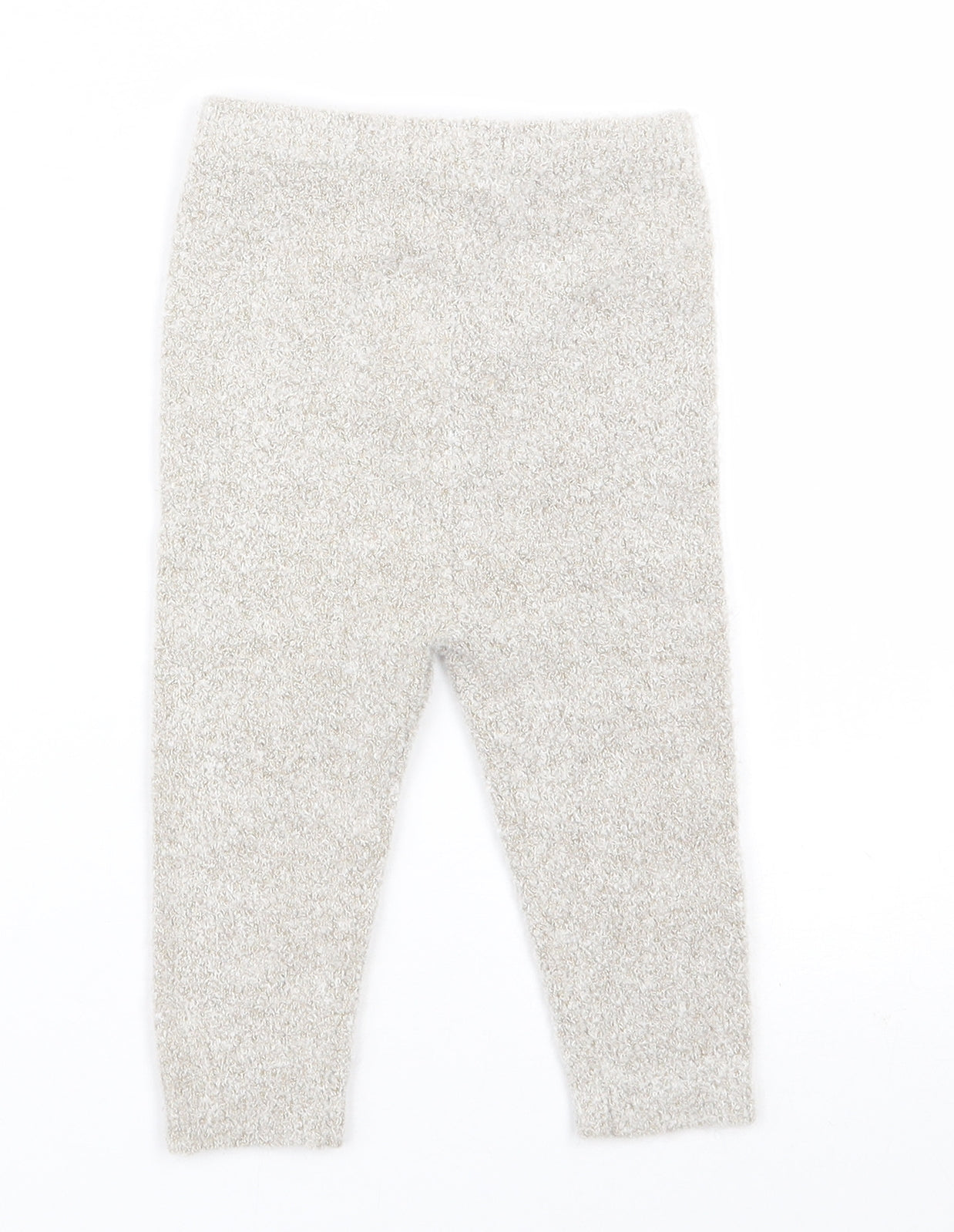 George Girls Beige  Acrylic Pedal Pusher Leggings Size 9-12 Months  Pullover