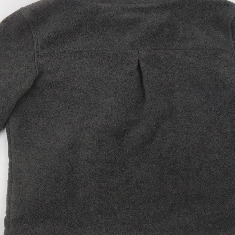 NEXT Womens Grey   Pea Coat Coatigan Size 12  Button
