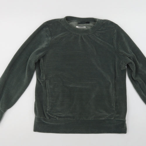 Crivit Womens Green  Polyester Pullover Sweatshirt Size 8