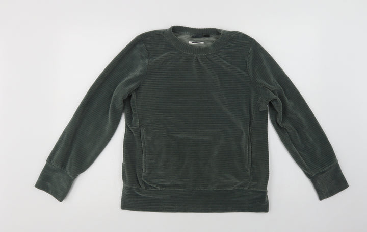 Crivit Womens Green  Polyester Pullover Sweatshirt Size 8