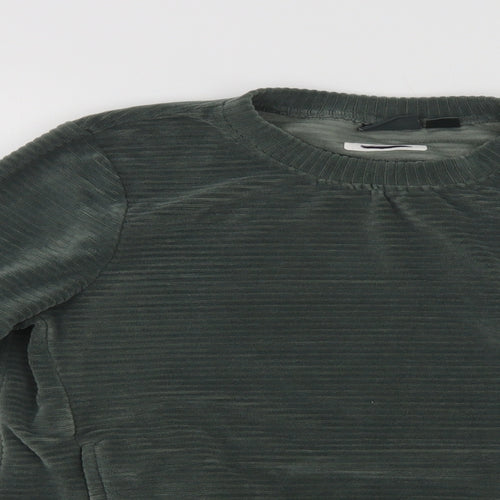 Crivit Womens Green  Polyester Pullover Sweatshirt Size 8