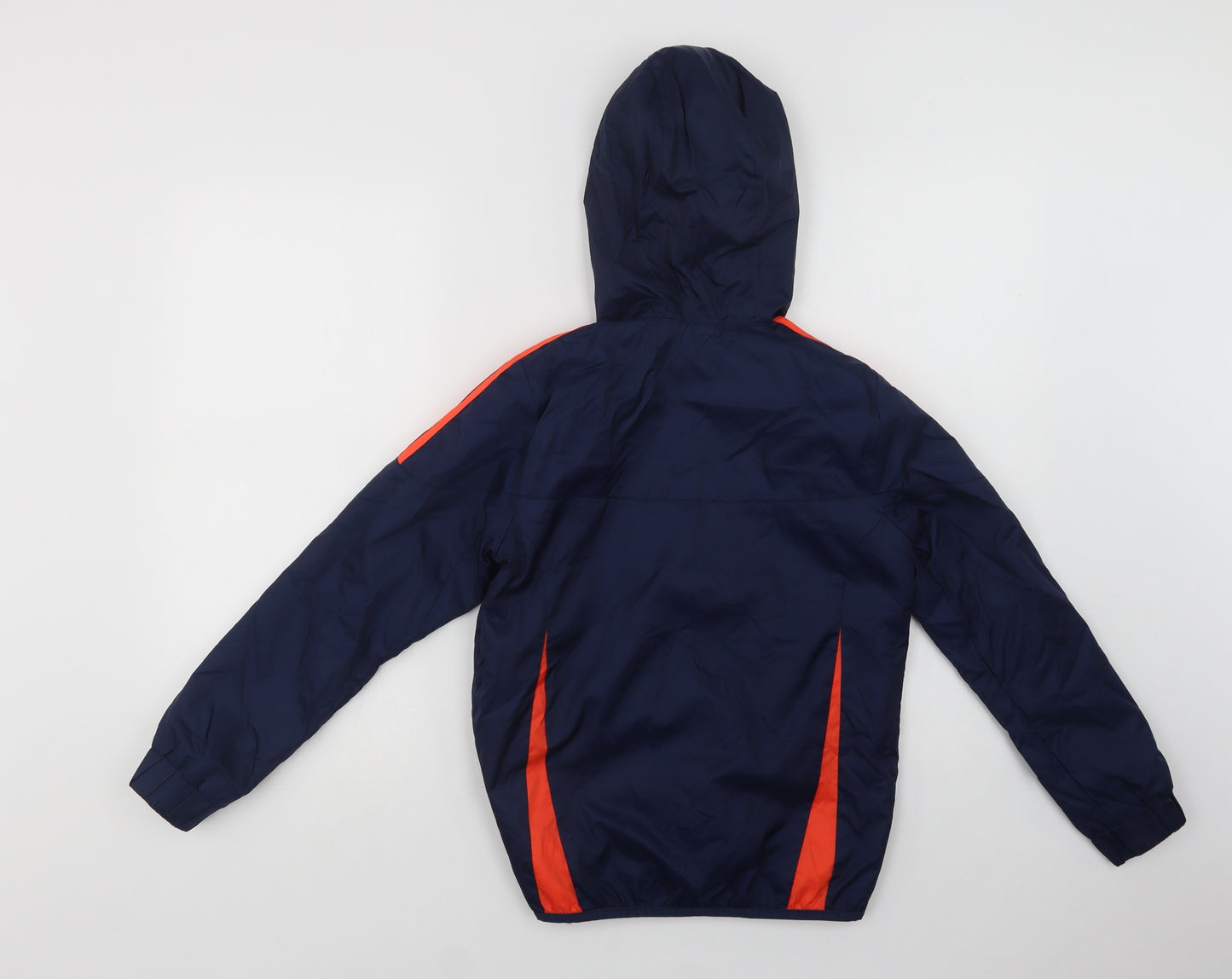 adidas Boys Blue   Windbreaker Jacket Size 9-10 Years  Zip