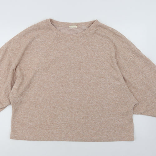 Stradivarius Womens Pink  Viscose Top Lounge Set Size L