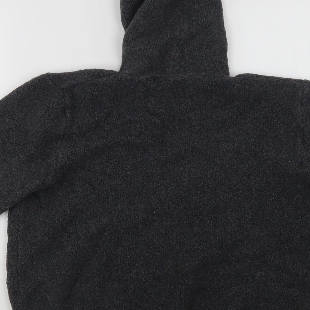 Marks and Spencer Mens Grey  Polyamide Pullover Hoodie Size M