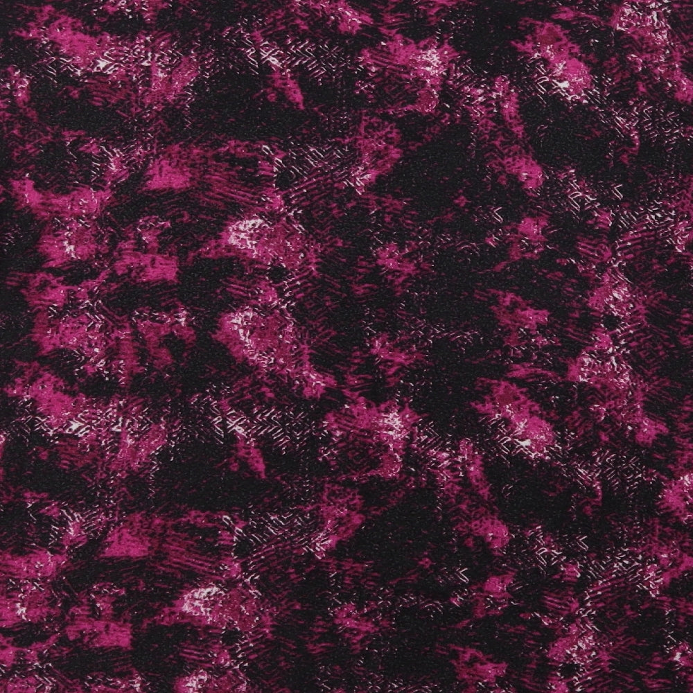 Isle Womens Purple Animal Print Viscose Basic Blouse Size 18 Collared