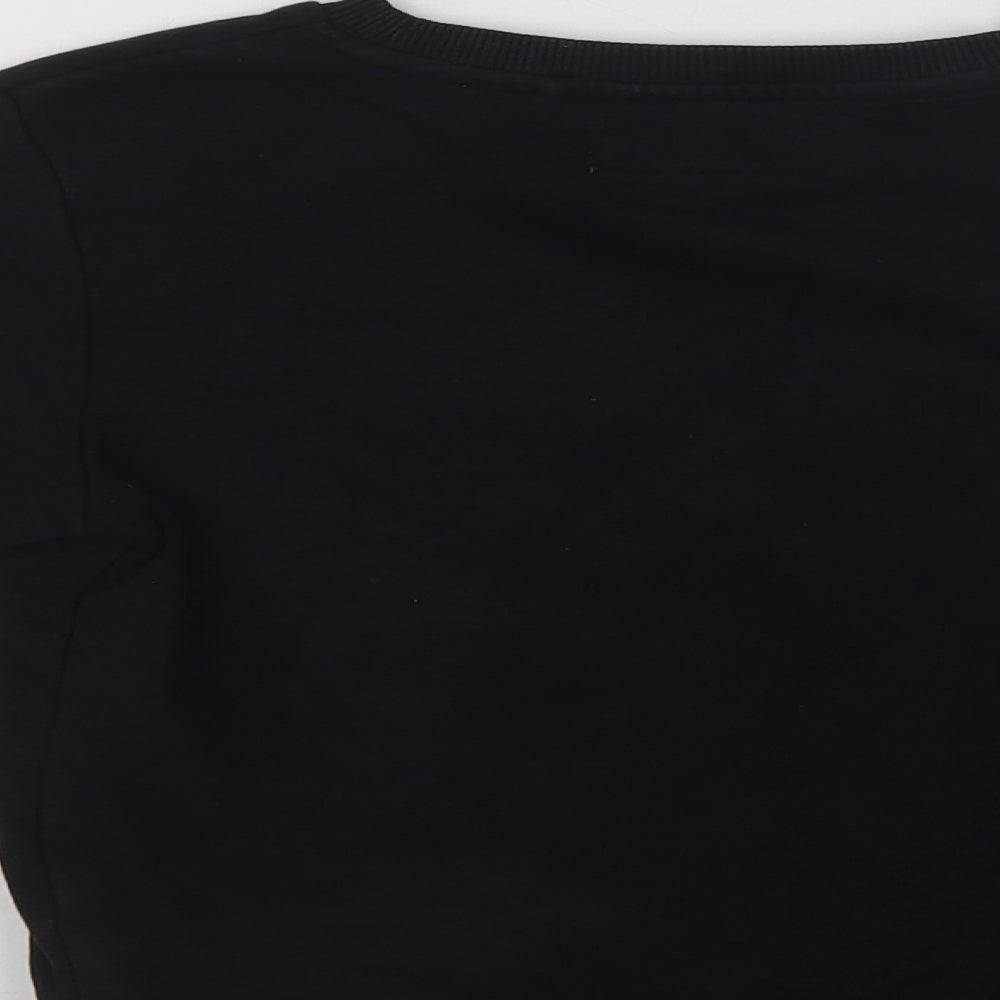 NEXT Boys Black  Cotton Pullover Sweatshirt Size 4-5 Years