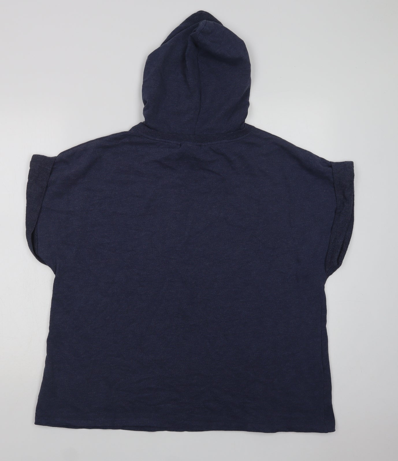NEXT Womens Blue  Cotton Pullover Hoodie Size 20   - Sun Sea Surf