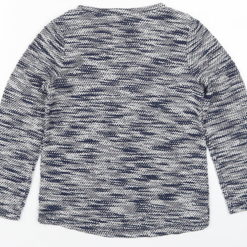 Nutmeg Girls  Round Neck  Cotton Pullover Jumper Size 7-8 Years  Pullover - Butterfly