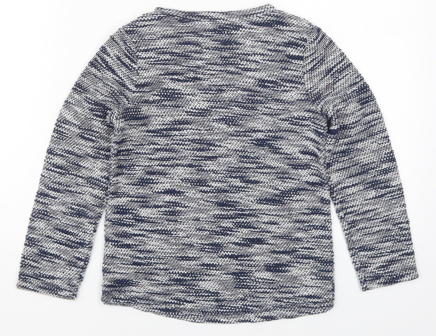 Nutmeg Girls  Round Neck  Cotton Pullover Jumper Size 7-8 Years  Pullover - Butterfly