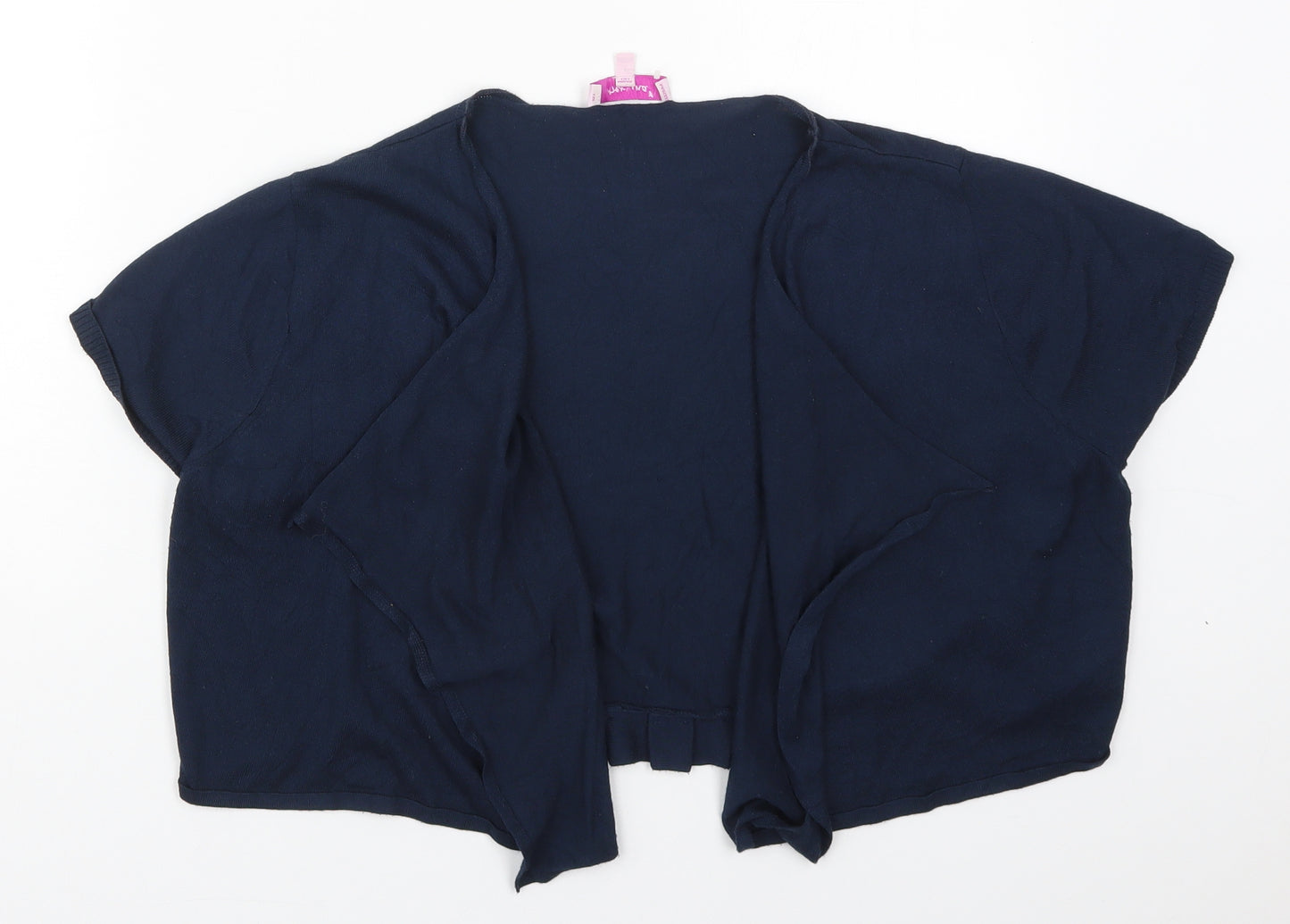 Per Una Womens Blue V-Neck  Viscose Cardigan Jumper Size 18