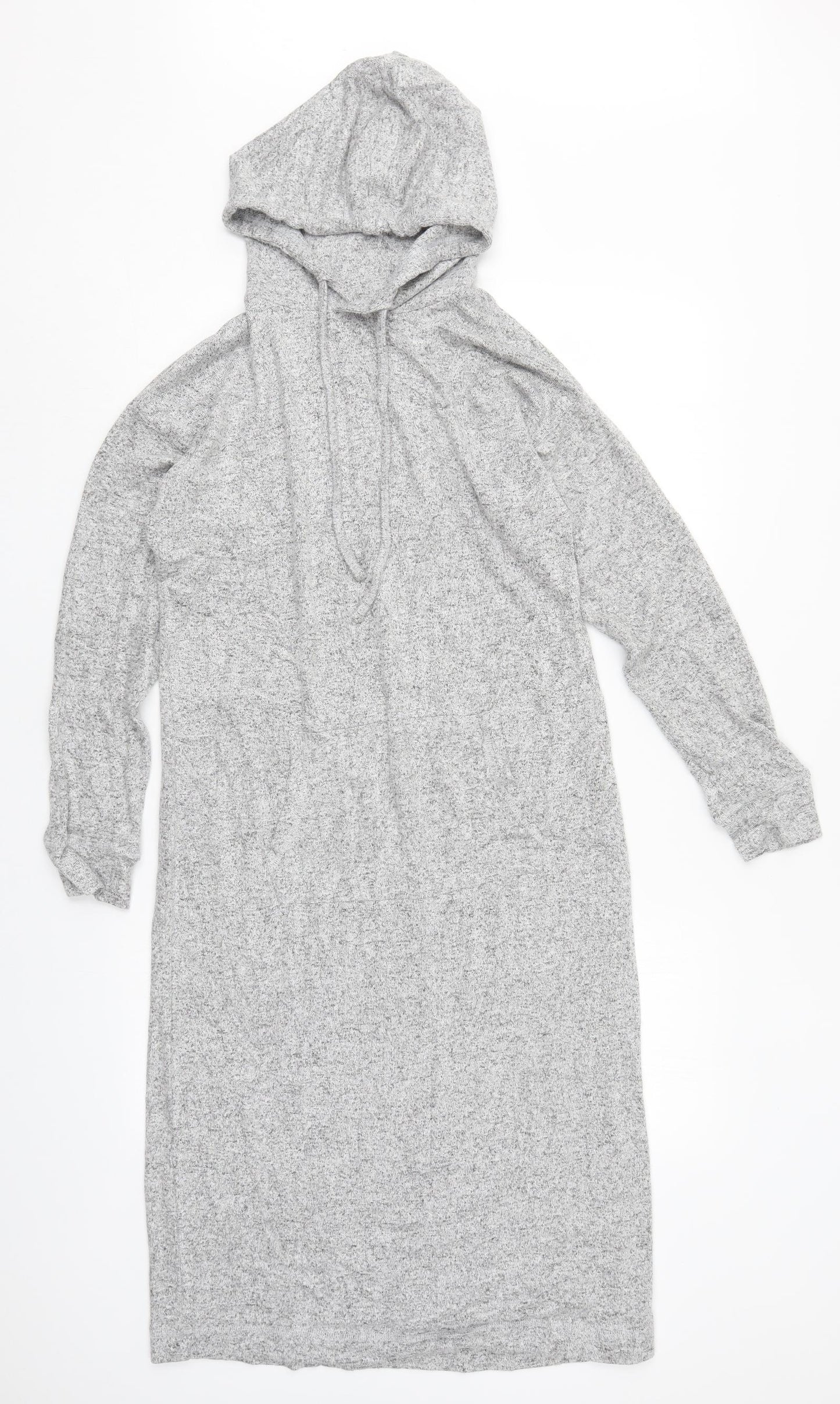 Marks and Spencer Womens Grey Solid Viscose Cami Dress Size 8