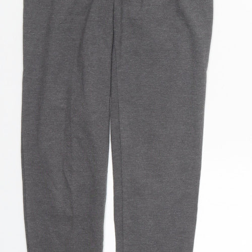 No Boundaries Womens Grey  Cotton Carrot Leggings Size XS L26 in