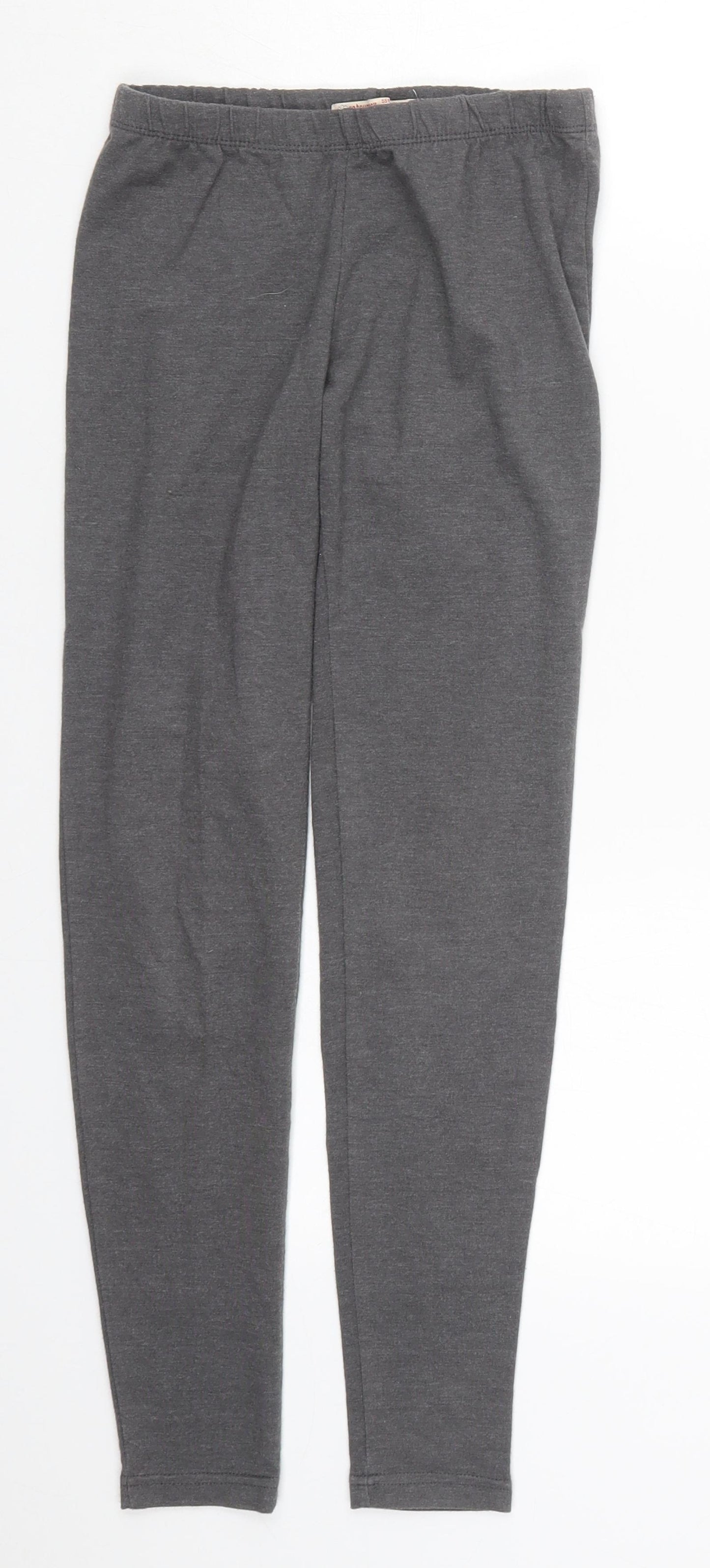 No Boundaries Womens Grey  Cotton Carrot Leggings Size XS L26 in