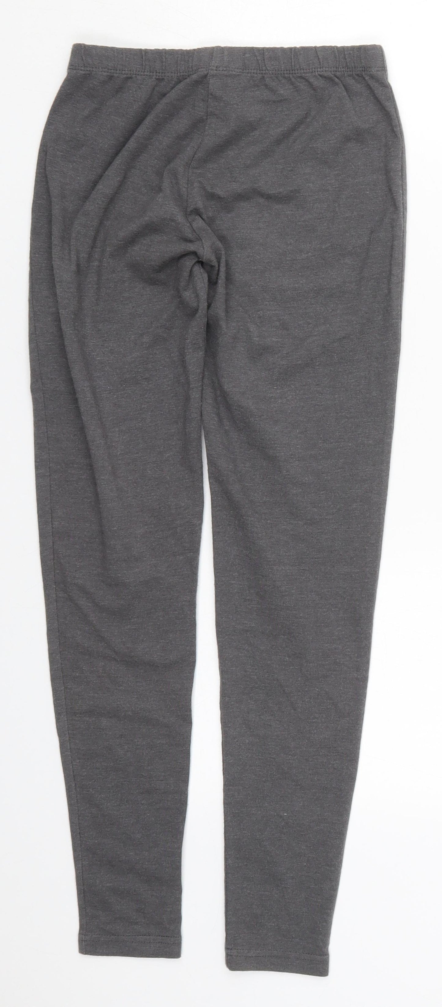 No Boundaries Womens Grey  Cotton Carrot Leggings Size XS L26 in
