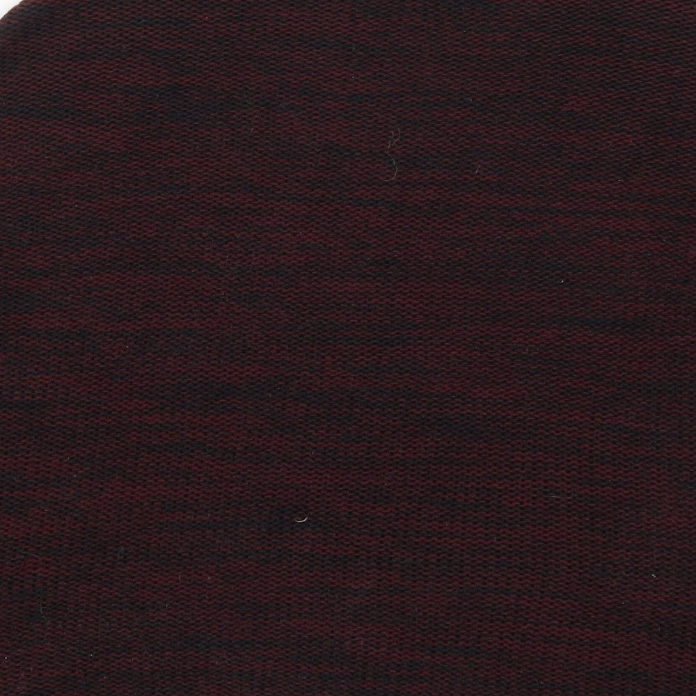 Atmosphere Womens Red Round Neck  Acrylic Pullover Jumper Size 8   - Burgundy