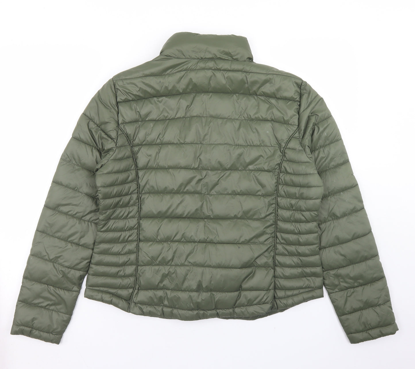 Atmosphere Womens Green   Puffer Jacket Jacket Size L  Zip