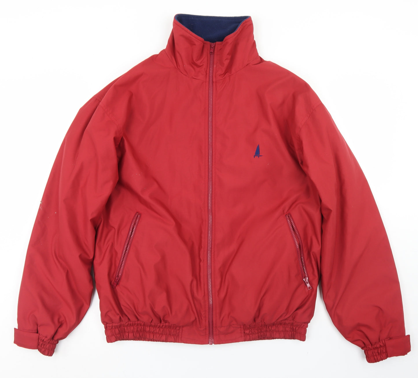 Dubarry Mens Red   Bomber Jacket Jacket Size L  Zip - Fleece Lined