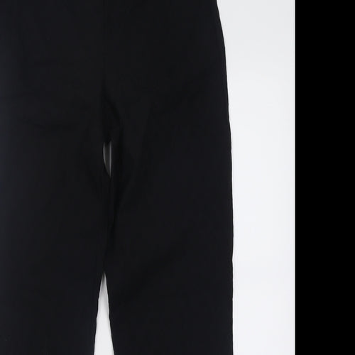 Gerard Womens Black  Viscose Trousers  Size 12 L28 in Regular
