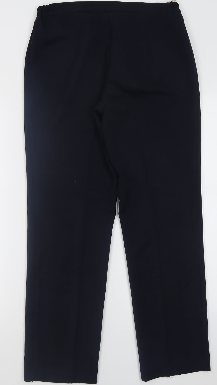 Gerard Womens Blue  Polyester Trousers  Size 10 L29 in Regular Button