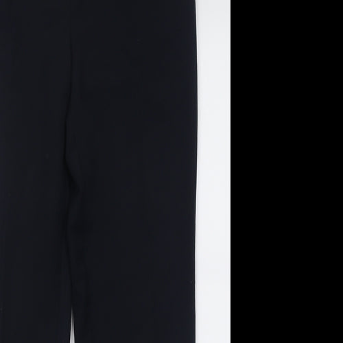 Gerard Womens Blue  Polyester Trousers  Size 10 L29 in Regular Button