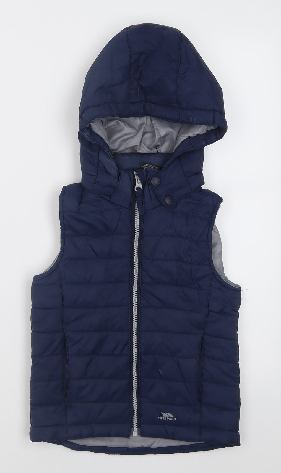 Trespass Boys Blue   Gilet Jacket Size 5-6 Years  Zip