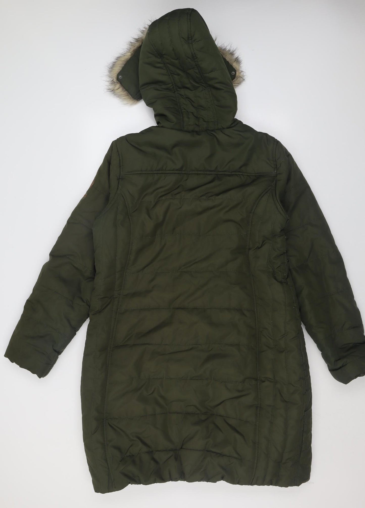 Regatta Womens Green   Overcoat Coat Size 18  Zip