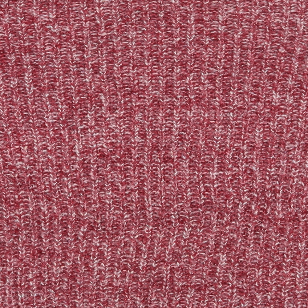 Primark Womens Red Roll Neck  Acrylic Pullover Jumper Size 12