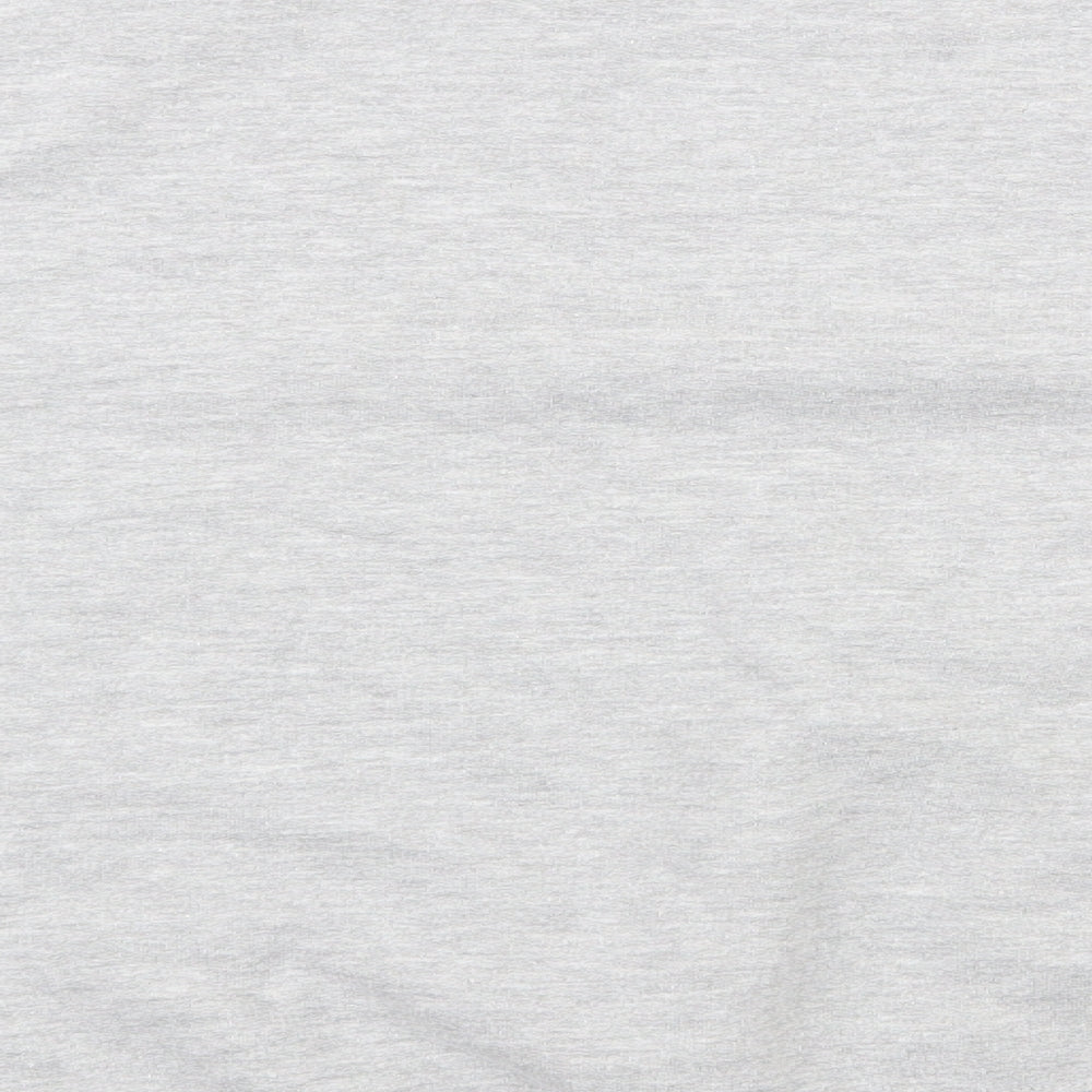 Club Mens Grey  Cotton Pullover Sweatshirt Size M