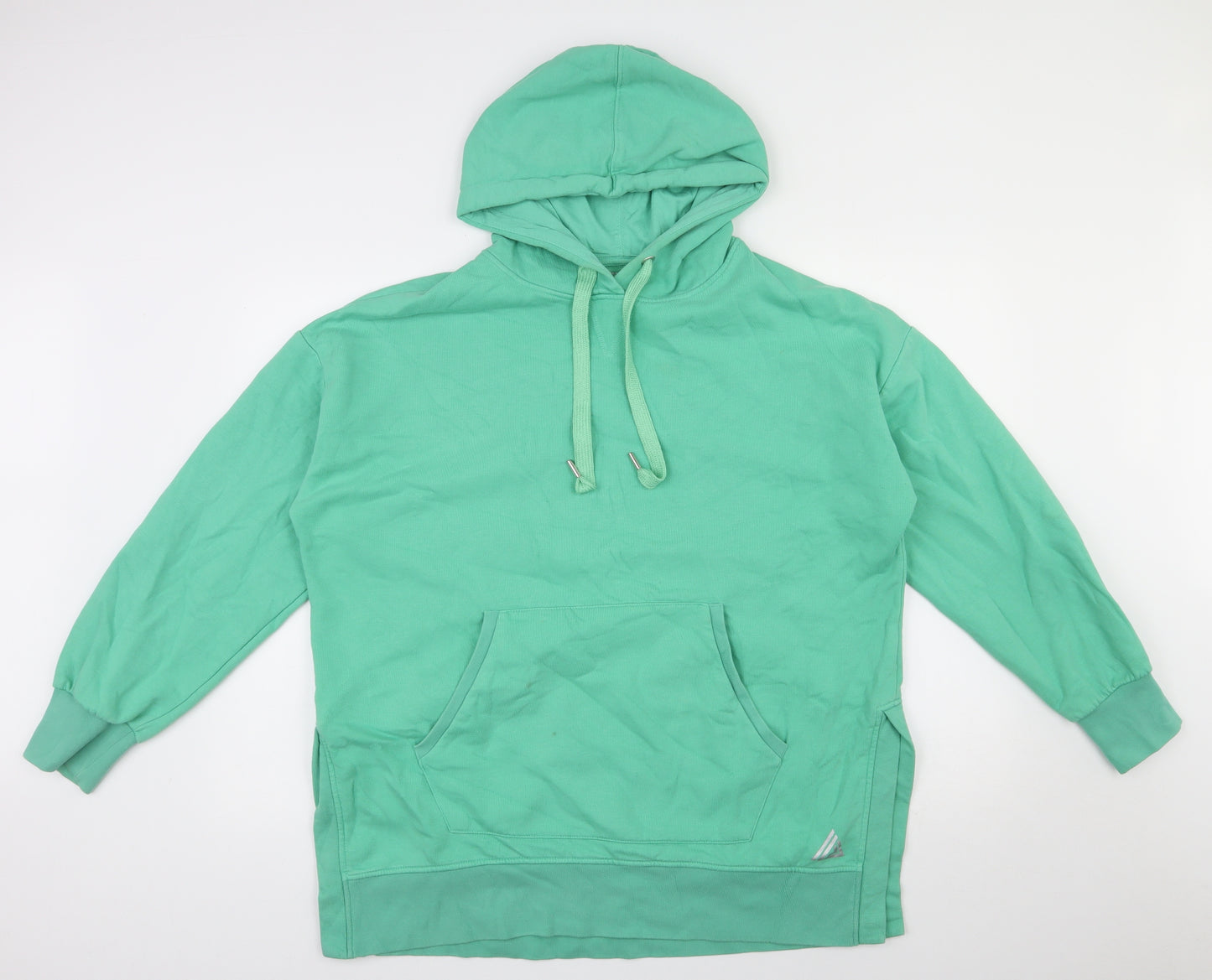 NEXT Mens Green  Cotton Pullover Hoodie Size L