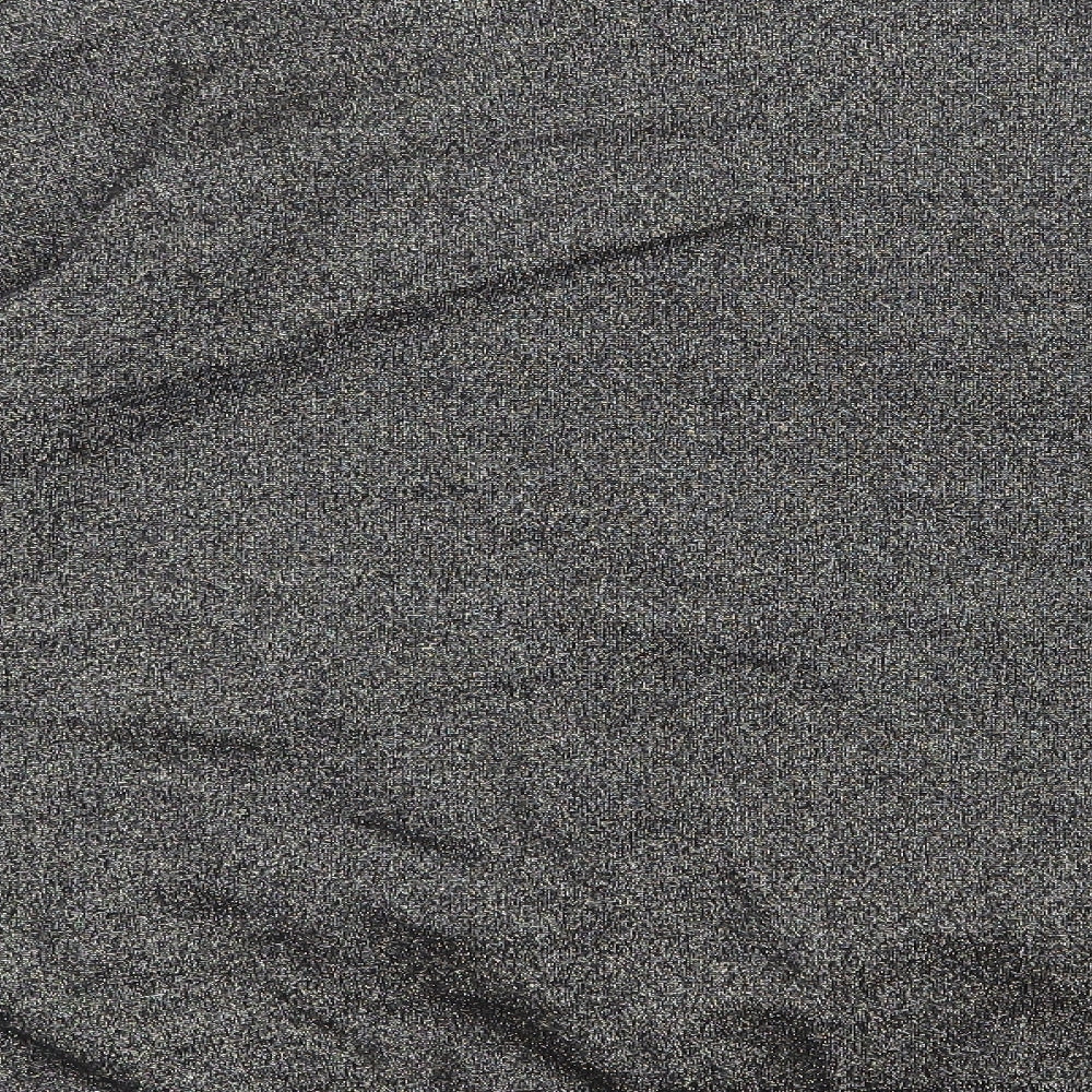 H&M Womens Black High Neck  Viscose Pullover Jumper Size M