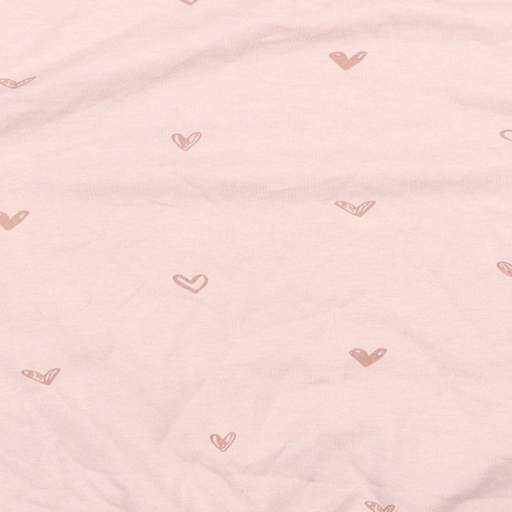 Avon Womens Pink  Polyester Pullover Sweatshirt Size 20  Pullover - Heart print