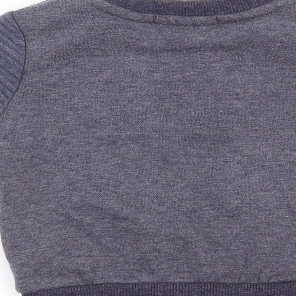 Primark Boys Blue  Polyester Pullover Jumper Size 3-6 Months  Pullover